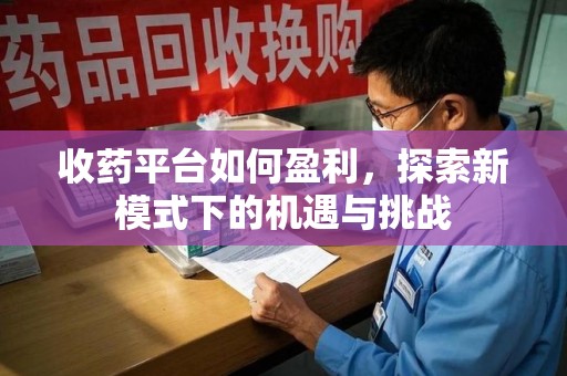漳州收药平台如何盈利，探索新模式下的机遇与挑战
